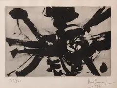 Sem Título by Iberê Camargo, 1966, gravura em metal, offered Oct 2021