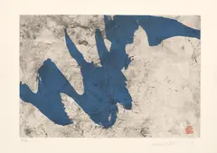 Sem Título by Tomie Ohtake, 1991, gravura em metal, offered Oct 2021