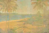 Claudio Tozzi, Paisagem, 1980, acrílica sobre placa