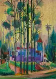 Antonio Augusto Marx, Paisagem, óleo sobre tela