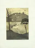 Francisco Rebolo, Paisagem com Cavalos