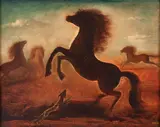 Orlando Teruz, Cavalos e Cachorro