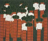 José Sabóia, Sem Título, óleo sobre tela