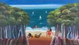 Banho de Mar by Ivonaldo Veloso de Melo, 1995, acrílica sobre tela, offered Oct 2021