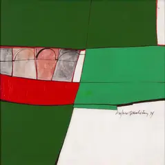 Sem Título by Silvio Oppenheim, 1974, óleo sobre tela, offered Oct 2021