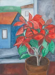 Vaso de Flor by Alice Brill, 1985, óleo sobre tela, offered Oct 2021