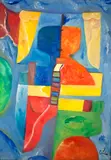 Celso Tadeu Domingo, Forma IX, 2004, óleo sobre tela