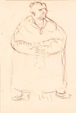 Candido Portinari, Caricatura da "Nonna" Pellegrina