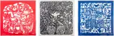 Ai Weiwei, The Papercut Portfolio (Cats and Dogs, Citizens Investigation and Haircut), 2019, serigrafia