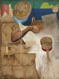 Sérgio Ferro, Chorinho, 1990, acrílica sobre tela