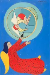 Sem Título by Djanira da Motta e Silva, 1950, óleo sobre tela, offered Oct 2021