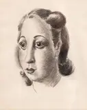 Di Cavalcanti, Sem Título, crayon sobre papel