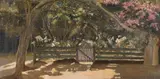 Pedro Weingärtner, Jardim Florido, 1900, óleo sobre tela