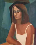 Mulata by Di Cavalcanti, 1966, óleo sobre tela, offered Oct 2021