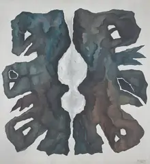 Samson Flexor, Sem Título, 1969, óleo sobre tela