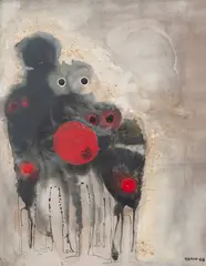 Sem Título by Ruan Ramon Capo E Moreno, 1968, óleo sobre tela, offered Jul 2021