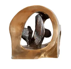 Sem Título by Felícia Leirner, escultura em bronze, offered Jul 2021