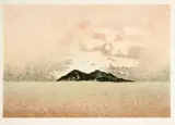 Elizabeth Etzel, Distância, 1982, litogravura sobre papel
