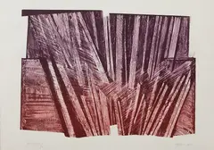 Sem Título by Maria Bonomi, 1983, litogravura, offered Jul 2021