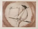Aldemir Martins, Cangaceiro, 1992, litogravura