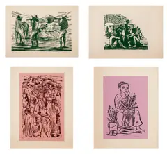 Álbum com 26 xilogravuras by Renina Katz, 1950, xilogravura, offered Jul 2021