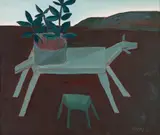 Chen Kong Fang, Vaso de Planta, Mesa Cavalo