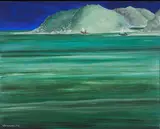 Clóvis Graciano, Marinha, 1979, óleo sobre tela