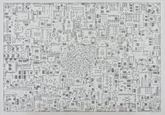 León Ferrari, Sem Título, 1986, litografia