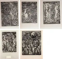 Sem Título by Octávio Aráujo, xilogravura, offered Jul 2021