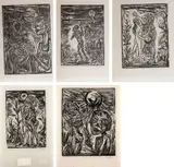Octávio Aráujo, Sem Título, xilogravura