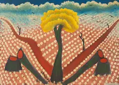 Sem Título by José Antônio da Silva, 1981, óleo sobre tela, offered Jul 2021