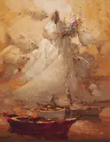 Armando Romanelli, Iemanjá, 1985, óleo sobre tela