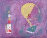 Tadao Nakabayashi, Abstrato, óleo sobre tela