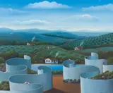 Henry Vitor, Entre Limites, 1986, óleo sobre tela