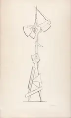 Bruno Giorgi, Sem Título, litogravura