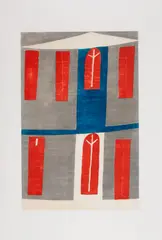 Alfredo Volpi, Fachada, serigrafia