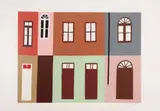 Alfredo Volpi, Fachada, serigrafia