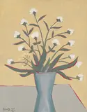 Vaso de Flor by Chen Kong Fang, óleo sobre tela, offered Jul 2021