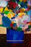 Vaso de Flor by Aldemir Martins, 1982, acrílica sobre tela, offered Jul 2021