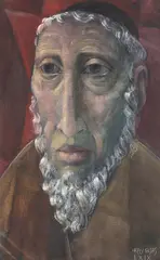 Rabino by Harry Elsas, 1969, óleo sobre tela colado em placa, offered Jul 2021