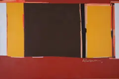 Composição by Silvio Oppenheim, 1986, óleo sobre tela, offered Jul 2021