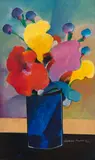 Vaso de Flor by Aldemir Martins, 1982, acrílica sobre tela, offered Jul 2021