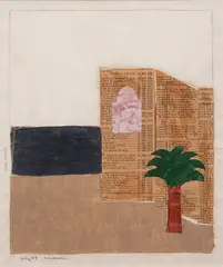 Sem Título by Eleonore Koch, técnica mista sobre papel, offered Jul 2021