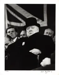 Carl Mydans, Prime Minister Winston Churchill at Biggles Wade England, 1955, 1999, fotografia
