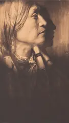 Vash Gon Jicarilla by Edward S. Curtis, fotografia, offered Jun 2021