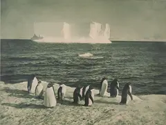 Herbert Ponting, An Iceberg off Cape Royds, fotografia