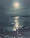 Herbert Ponting, The Freezing Of The Sea, fotografia