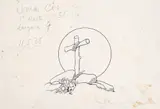 Vinheta - Rev. Cruz de Malta nº 51-16 by J. Carlos, 1938, nanquim sobre papel, offered Jun 2021