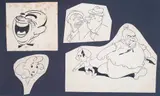Vinhetas by J. Carlos, guache e nanquim sobre papel, offered Jun 2021