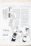 J. Carlos, O Terceiro Cordeiro - Por A. D. Kyle, 1930, guache e nanquim sobre papel